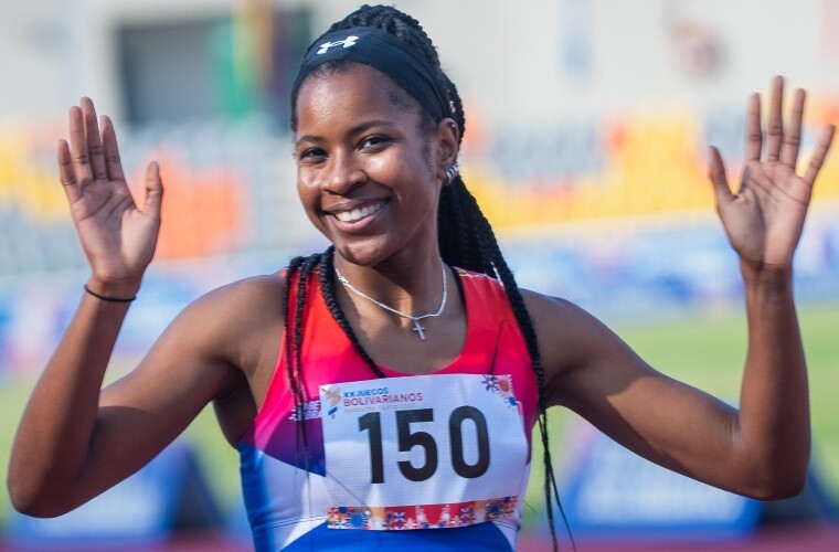 Silver Medal in Athletics at Bolivarian Games in Peru