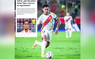 Перуанский игрок Ренато Тапия в центре внимания клуба Аль-Васль на следующий сезон