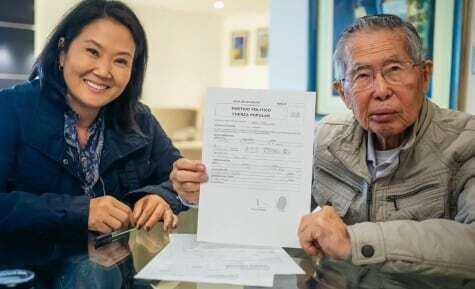 Бывший президент Альберто Фуджимори присоединяется к партии Fuerza Popular