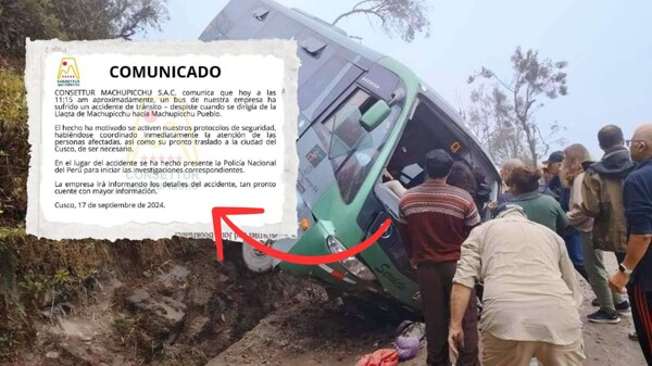 Авария автобуса оставила раненых в Мачу-Пикчу